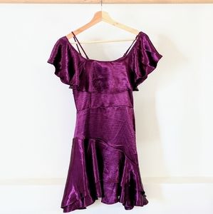 Francesca's purple mini dress XS